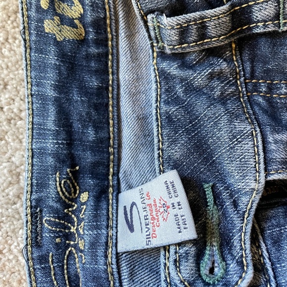 Vintage Silver Bootcut Jeans - Picture 2 of 4
